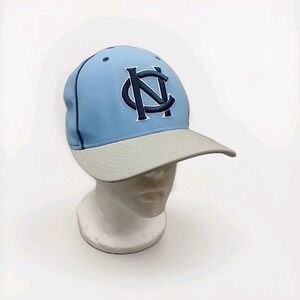 Nike Hat Cap Stretch Fit Men S/M Blue Gray Performance North Coast Beach Golf